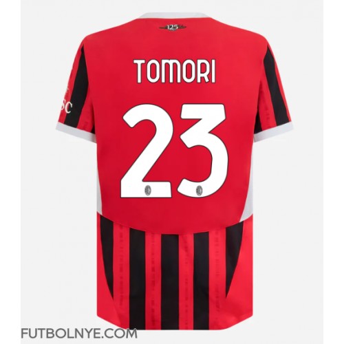 Camiseta AC Milan Fikayo Tomori #23 Primera Equipación 2024-25 manga corta